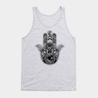 Hamsa Hand Schnauzer Tank Top